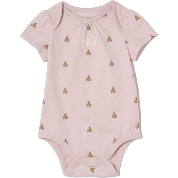 GAP LOGO Dívčí body, růžová, velikost