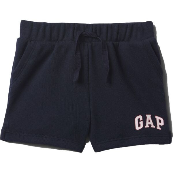 GAP V-FRCH LOGO Dívčí kraťasy, tmavě modrá, velikost