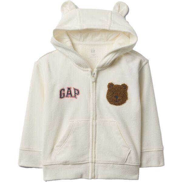 GAP LOGO Dětská mikina, béžová, velikost