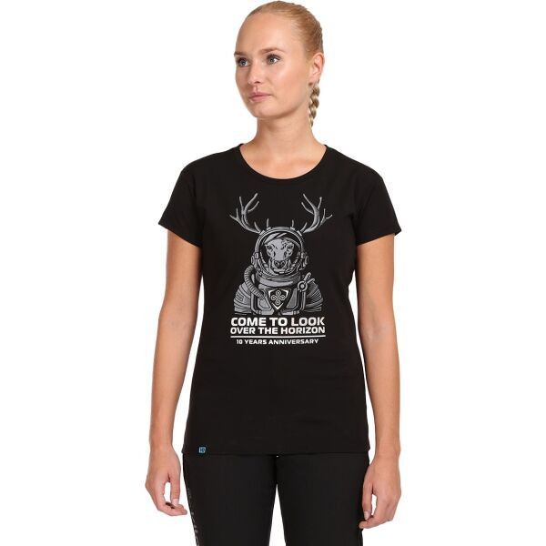 KILPI CALYPSO Dámské tričko, černá, velikost