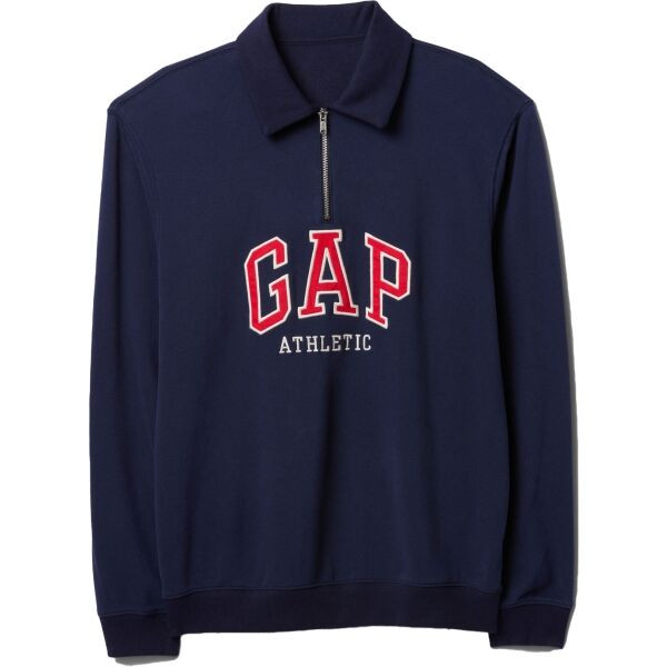 GAP COLLEGE LOGO Pánská mikina, tmavě modrá, velikost