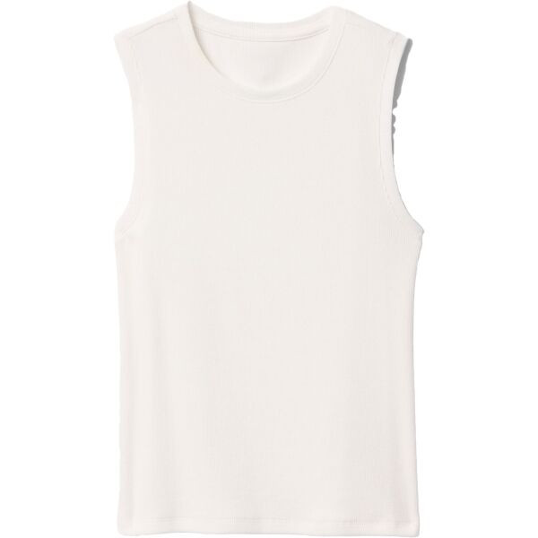 GAP RIB SHELL Dámský top, bílá, velikost