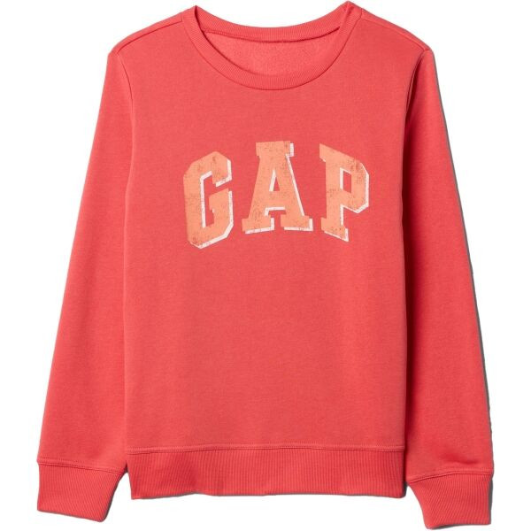 GAP V-SP25 LOGO Dámská mikina, oranžová, velikost