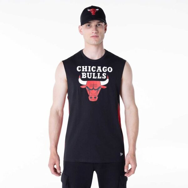 New Era CHICAGO BULLS NBA Pánské tílko, černá, velikost