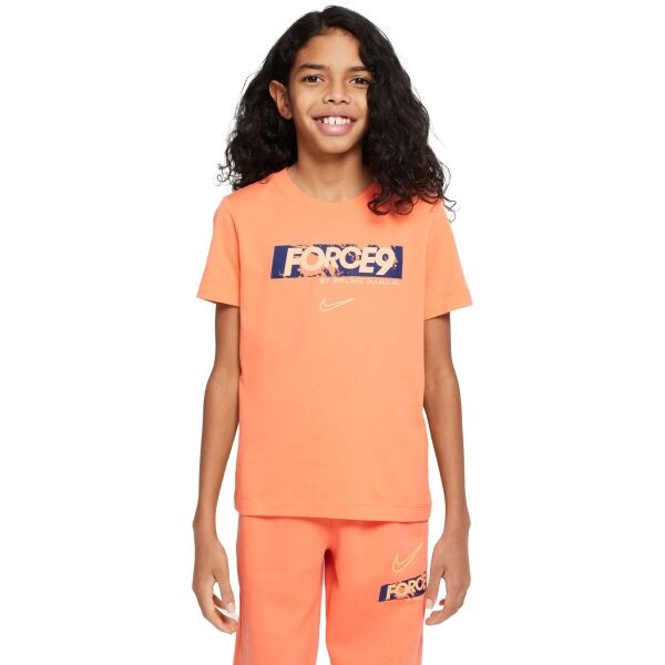 Nike SPORTSWEAR Dětské triko, oranžová, velikost