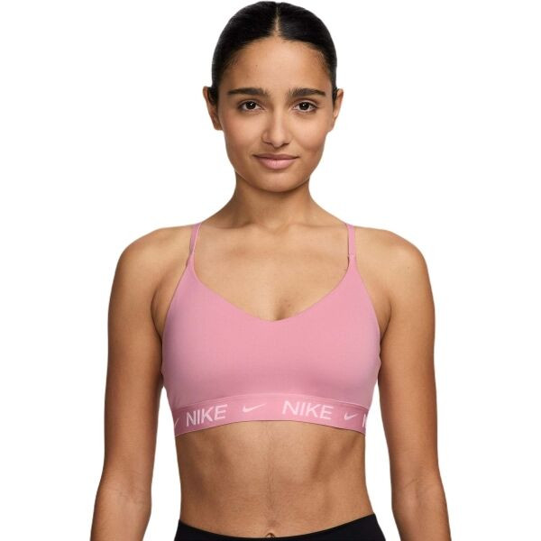 Nike INDY Dámská sportovní podprsenka, růžová, velikost