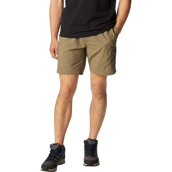 Columbia MOUNTAINDALE CARGO SHORT Pánské šortky, khaki, velikost