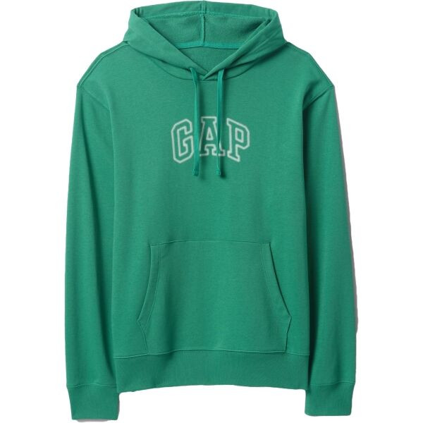GAP FASHION Pánská mikina, zelená, velikost