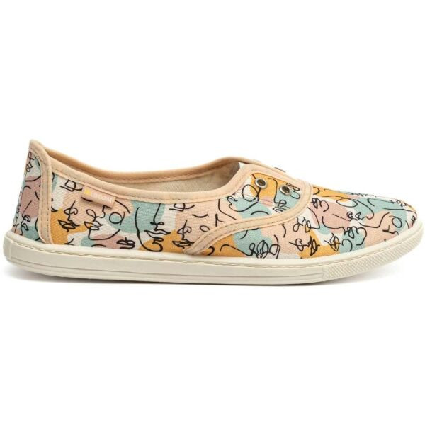 Oldcom SARAH PRINT Dámské slip-on boty, růžová, velikost