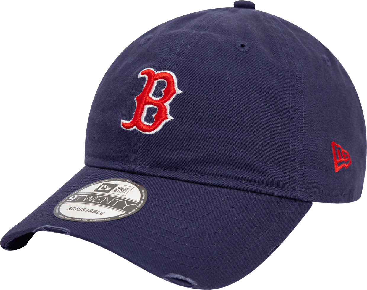 Kšiltovka New Era New Era Boston Red Sox Distressed Navy 9TWENTY Adjustable Cap