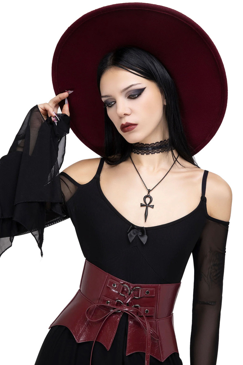klobouk KILLSTAR - Malevolent Brim - Red