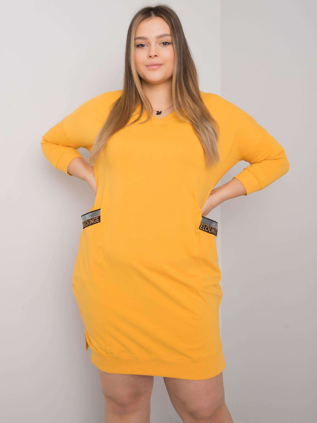 Dress-RV-SK-6836.55P-Dark Yellow