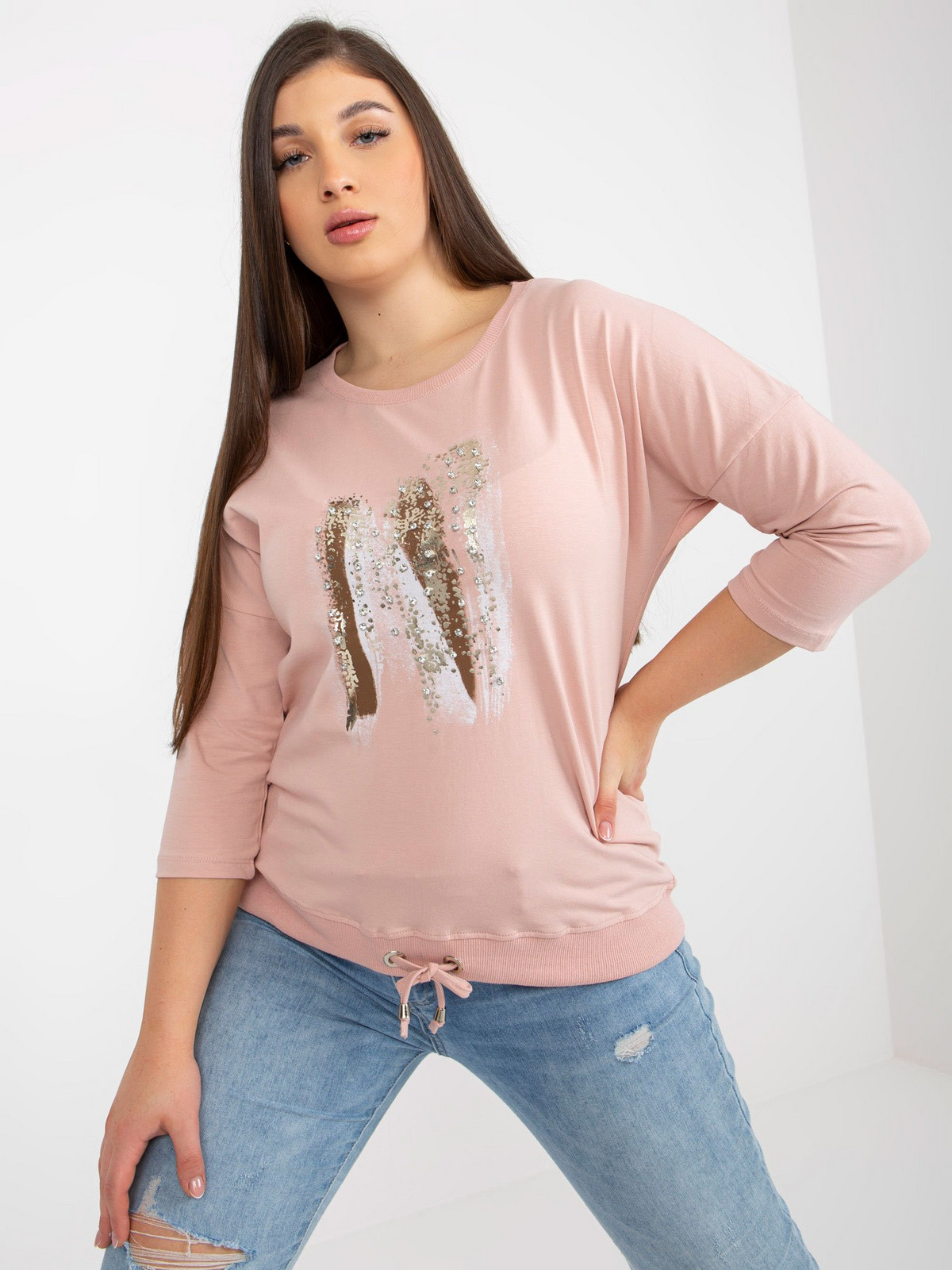 Blouse-RV-BZ-8182.03X-light pink