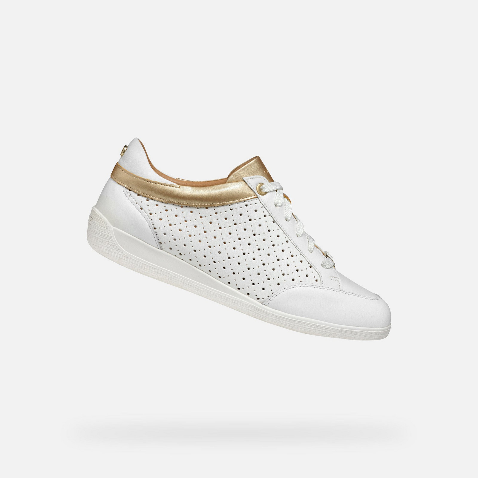 Bílé dámské tenisky Geox Myria - Dámské