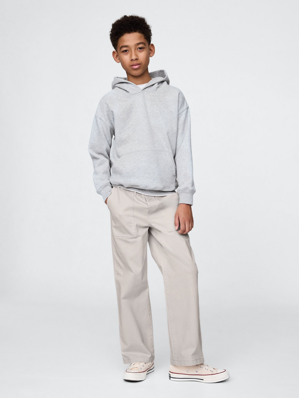 GAP Dětské chino kalhoty UltraSoft - Kluci