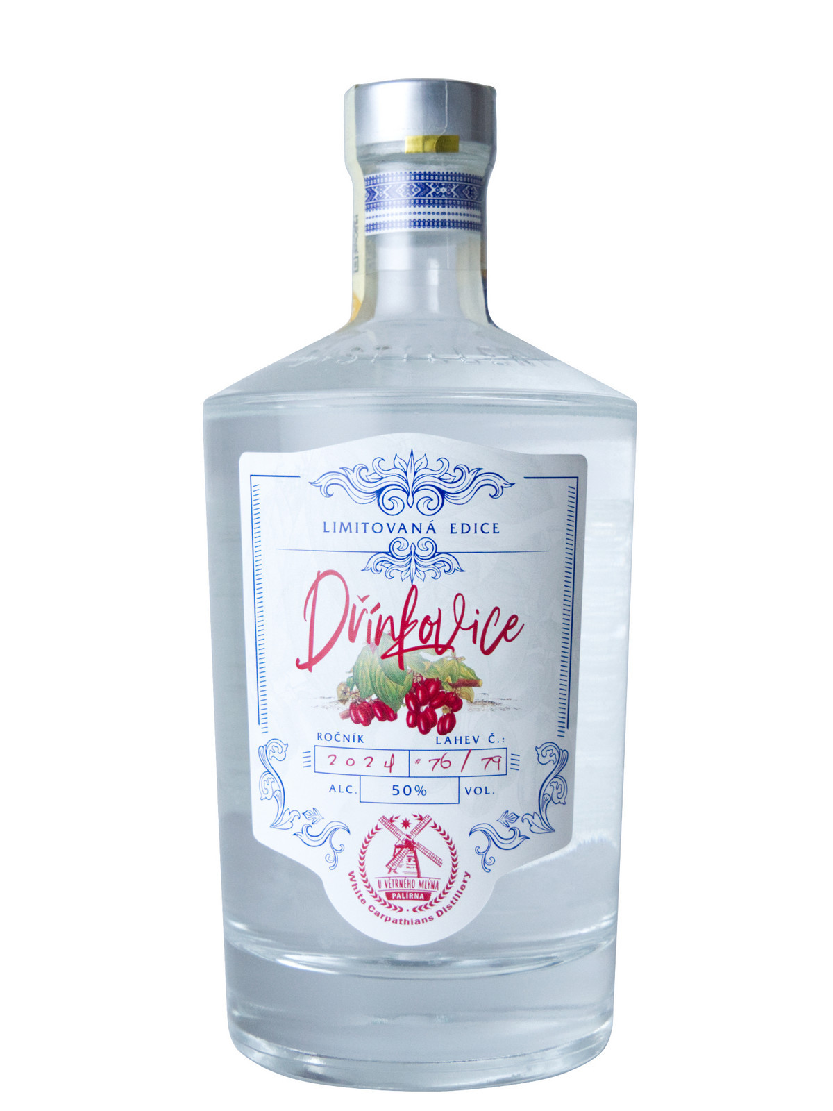 Palírna Kuželov (U větrného mlýna) Horňácká Dřínkovice z Kuželova 50% 0,5l