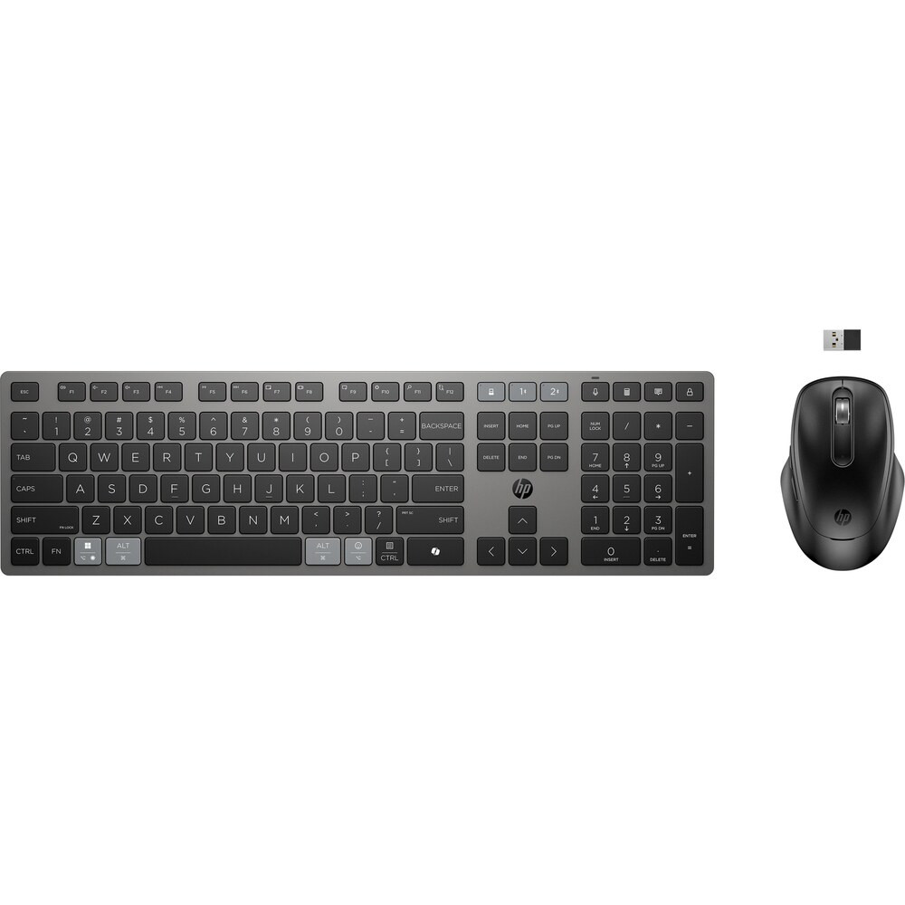 HP 725 Rechargeable Wireless Mouse and Keyboard CZ-SK, 9T5B0UT#BCM