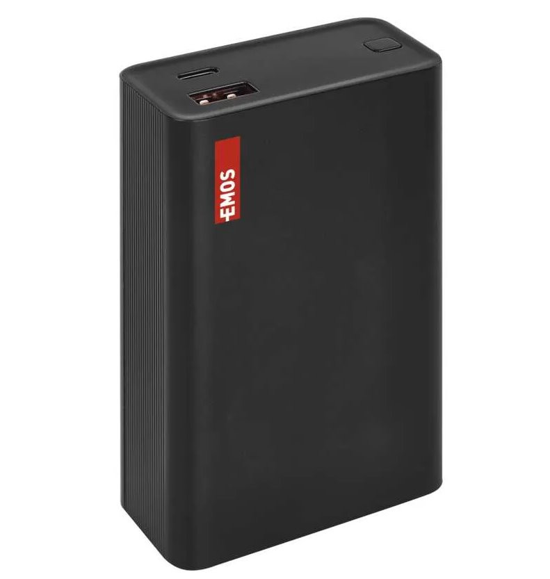 EMOS POWERBANK 20000 mAh 65W PD 1×USB-C 1×USB-A