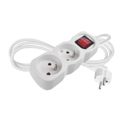 EMOS Prodlužovací kabel 16A (2ks + vypínač) 1,4M