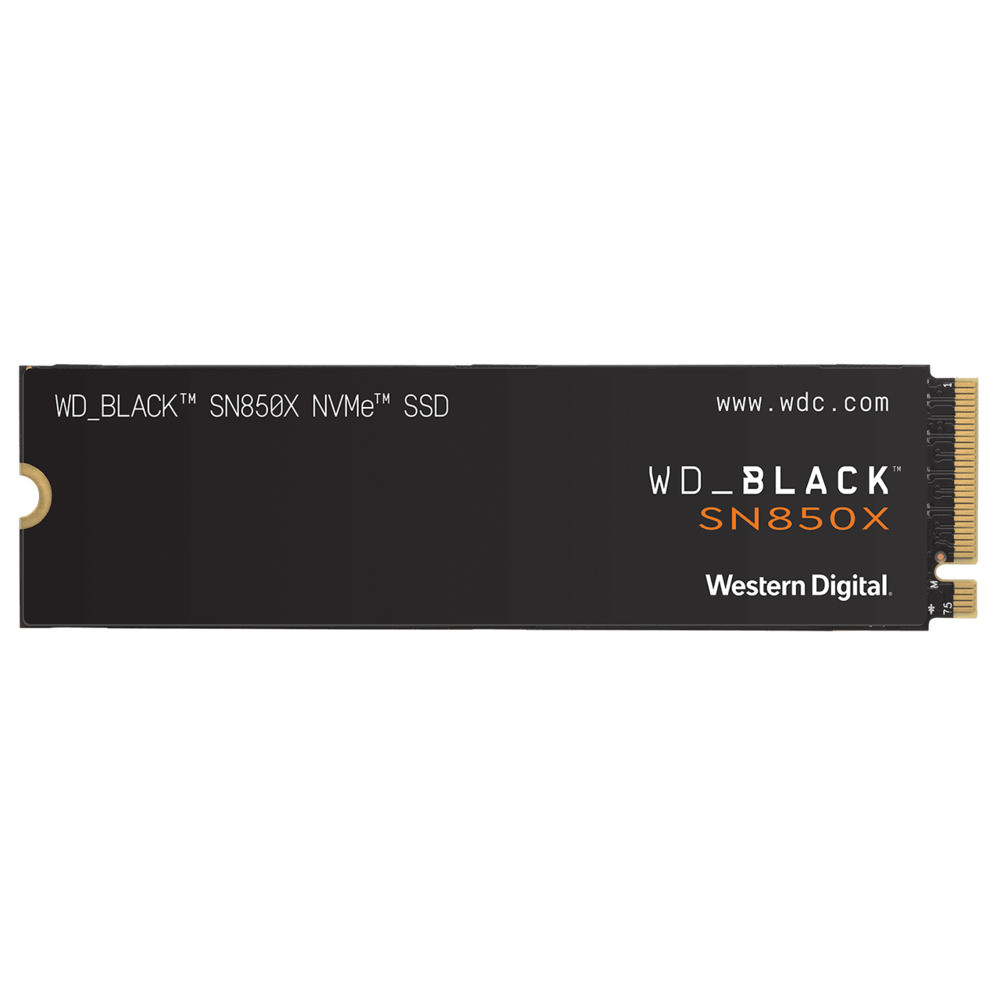 WD Black SN850X SSD 8TB M.2 NVMe Gen4 7200/6600 MBps, WDS800T2X0E