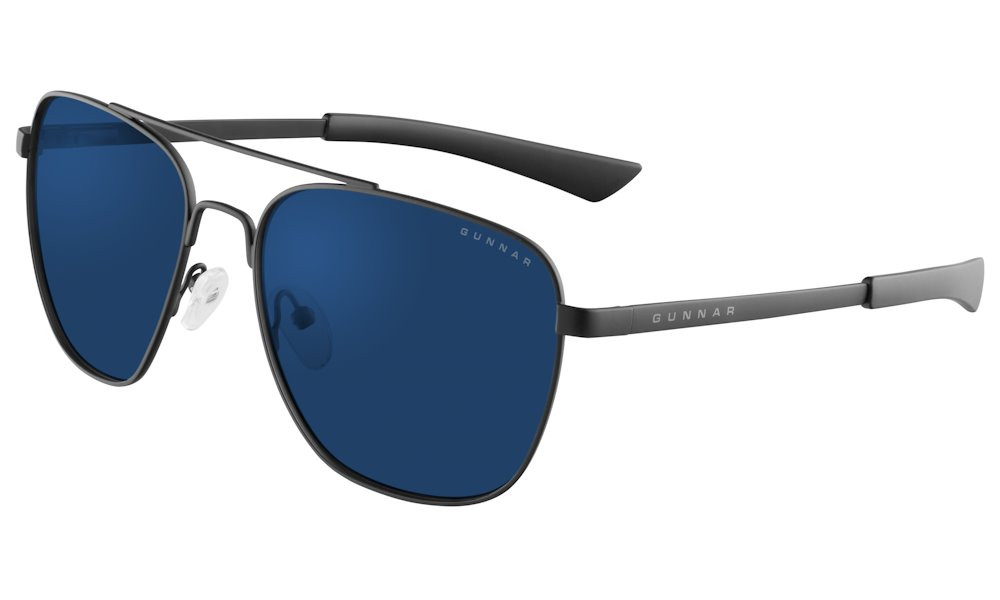 GUNNAR kancelářske/herní brýle  MUSTANG ONYX sluneční skla NEUTRAL BLF 90 GUNNAR focus, MUS-00111