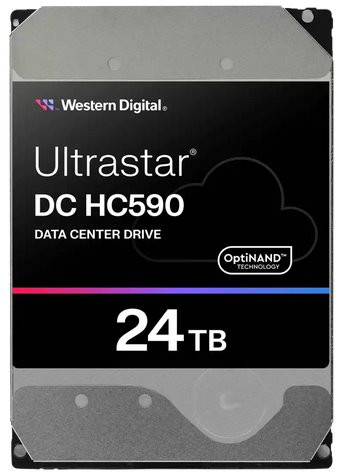 WD Ultrastar DC HC590 24TB datové centrum HDD SATA SE