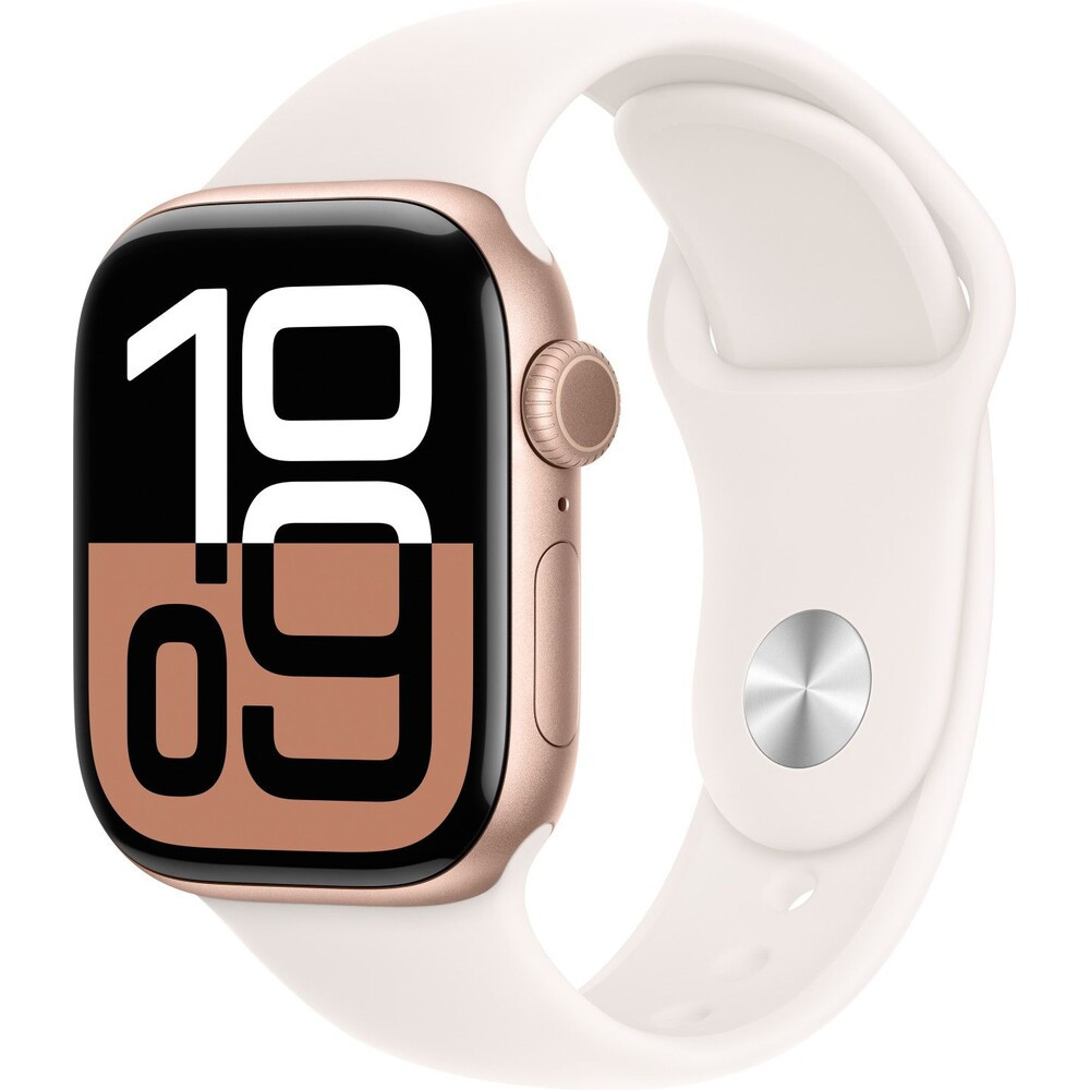 Apple Watch 42/41/40mm světle ruměný sportovní řemínek S/M