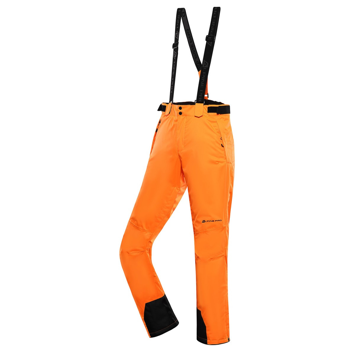 Pánské lyžařské kalhoty s membránou ptx snow alpine pro edes oranžová s