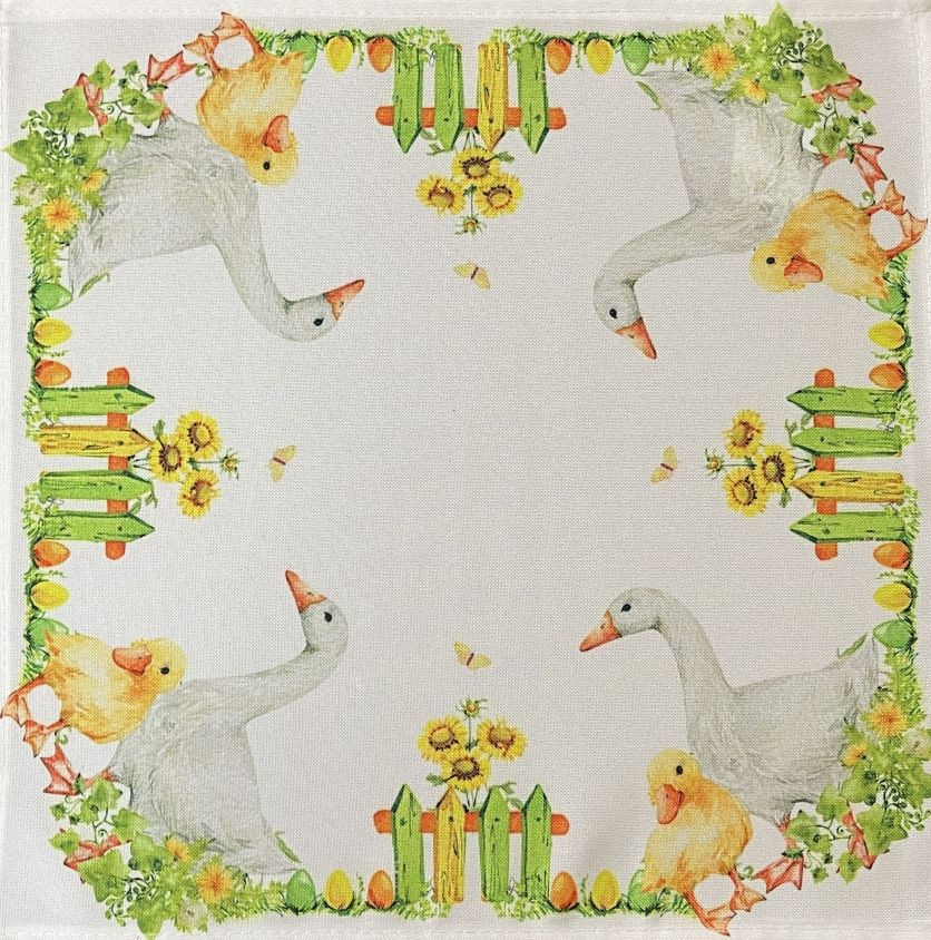 Velikonoční dekorační ozdobný ubrousek EASTERS 40x40 cm Mybesthome