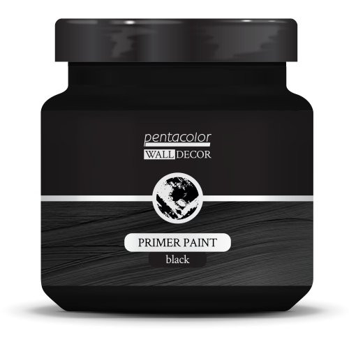 Základní barvy WALL DECOR 1000 ml ČERNÁ