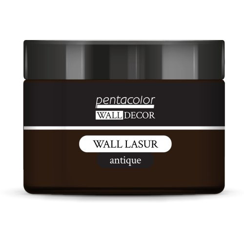 Lazurovací barva na zeď antique WALL DECOR 150 ml ŽLUTOHNĚDÁ
