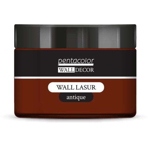 Lazurovací barva na zeď antique WALL DECOR 150 ml REZAVÁ HNĚDÁ