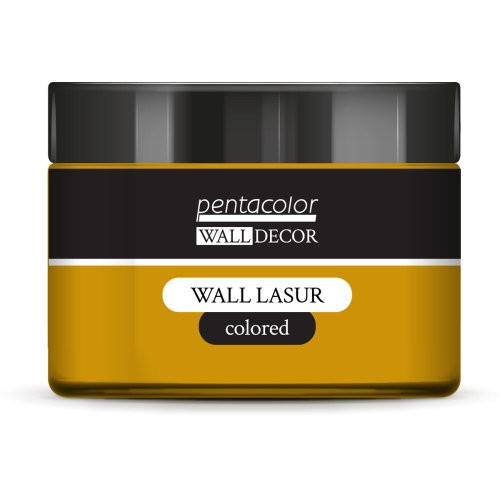 Lazurovací barva na zeď barevná WALL DECOR 150 ml OKROVÁ