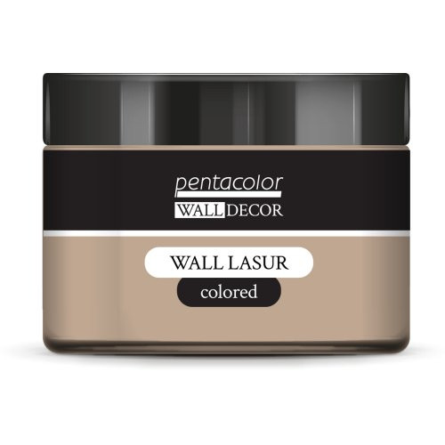 Lazurovací barva na zeď barevná WALL DECOR 150 ml BÉŽOVÁ