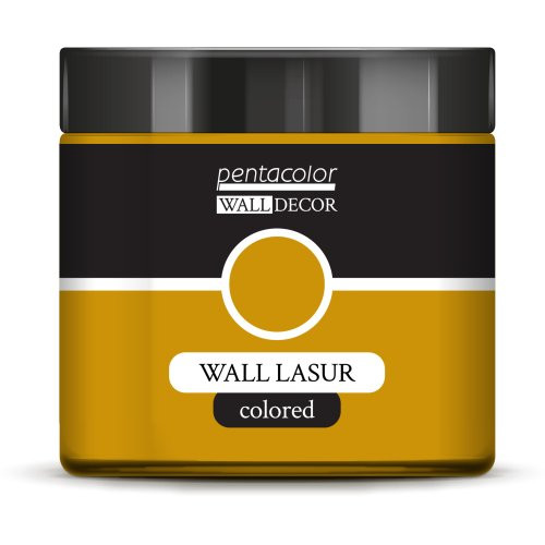 Lazurovací barva na zeď barevná WALL DECOR 500 ml OKROVÁ