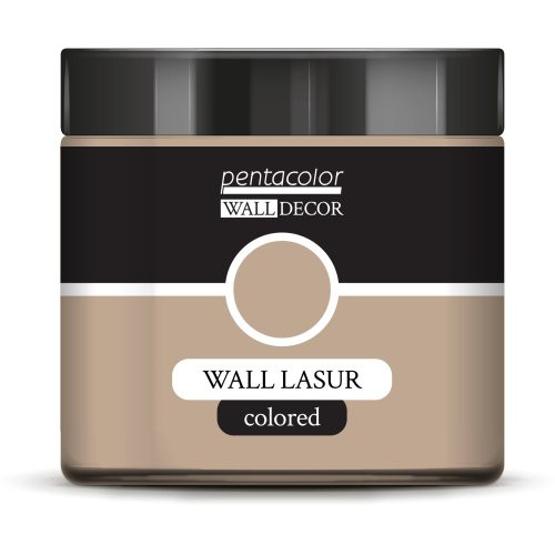 Lazurovací barva na zeď barevná WALL DECOR 500 ml BÉŽOVÁ