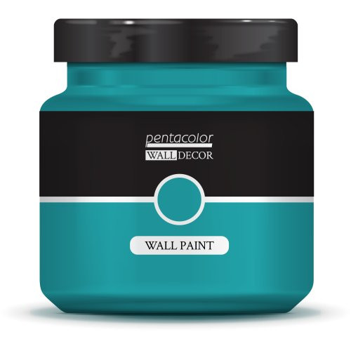 Barva na zeď WALL DECOR 1000 ml AZUROVÁ MOŘE