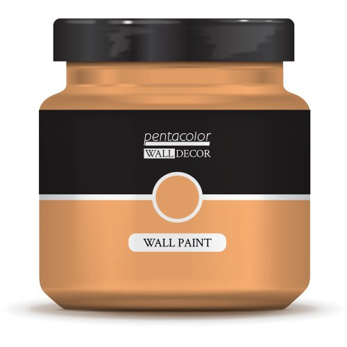 Barva na zeď WALL DECOR 1000 ml SVĚTLÁ ORANŽOVÁ