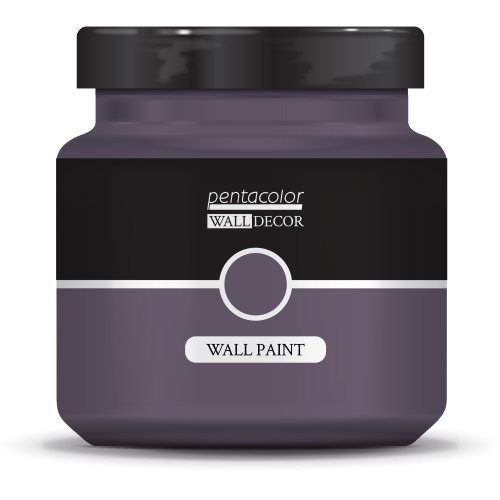 Barva na zeď WALL DECOR 1000 ml ŠVESTKOVÁ