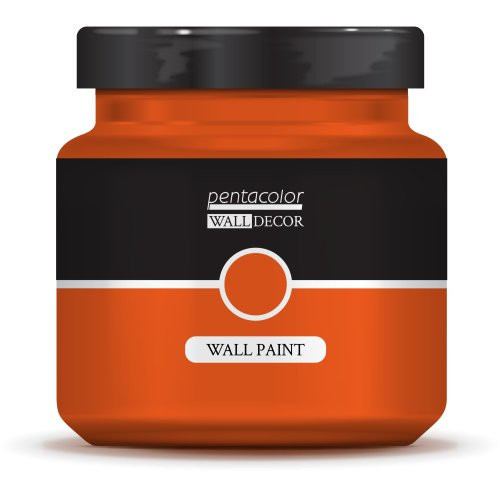 Barva na zeď WALL DECOR 1000 ml MANDARINKOVÁ