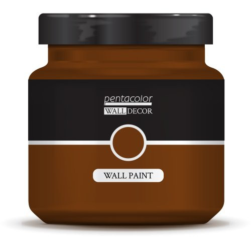 Barva na zeď WALL DECOR 1000 ml SVĚTLÁ REZAVÁ