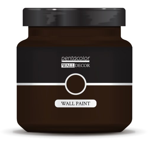 Barva na zeď WALL DECOR 1000 ml LANÝŽOVÁ HNĚDÁ