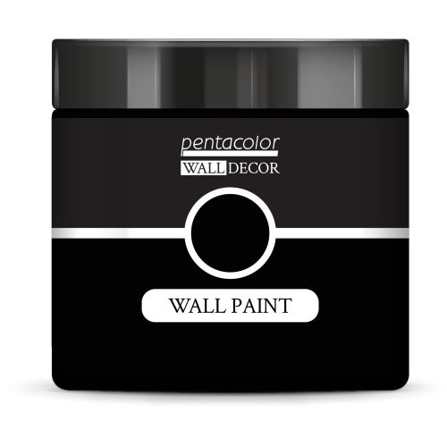Barva na zeď WALL DECOR 500 ml ČERNÁ