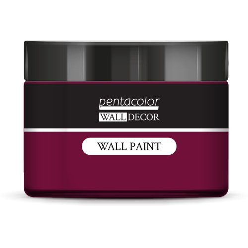 Barva na zeď WALL DECOR 150 ml ZÁŘIVÁ ČERVENÁ