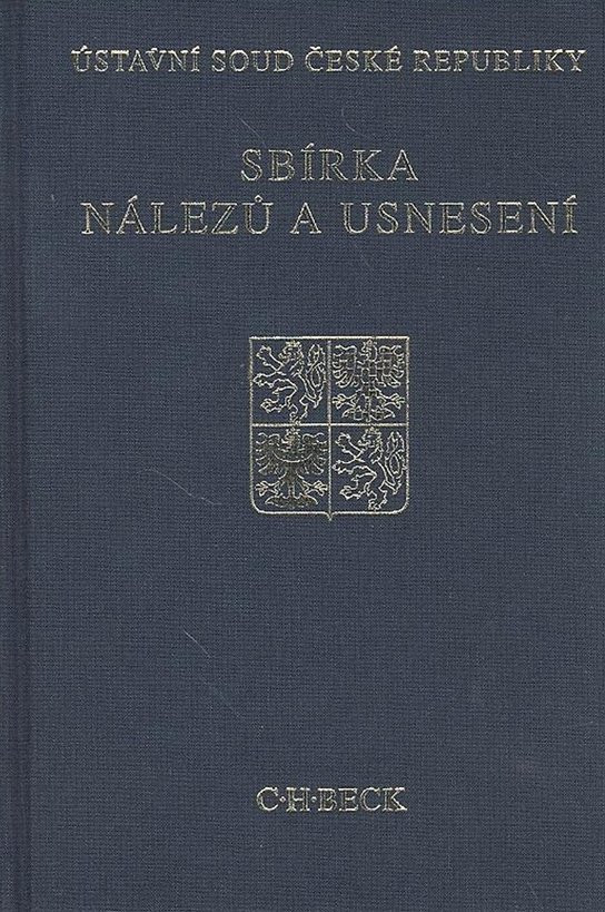 Sbírka nálezů a usnesení ÚS ČR, svazek 51