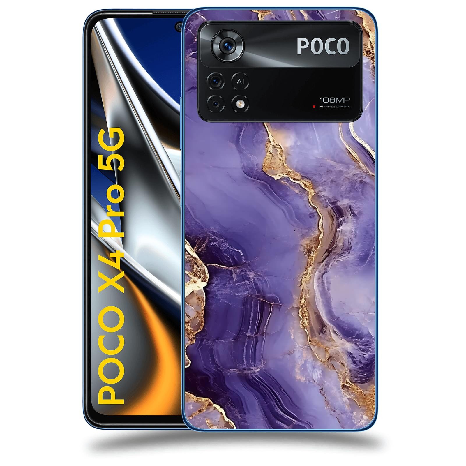 ACOVER Kryt na mobil Xiaomi Poco X4 Pro 5G - Violet I