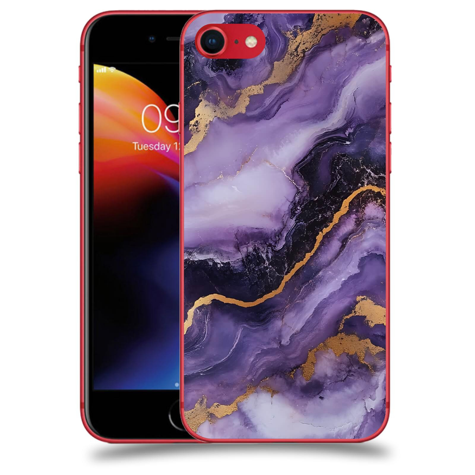 ACOVER Kryt na mobil Apple iPhone 8 - Violet II