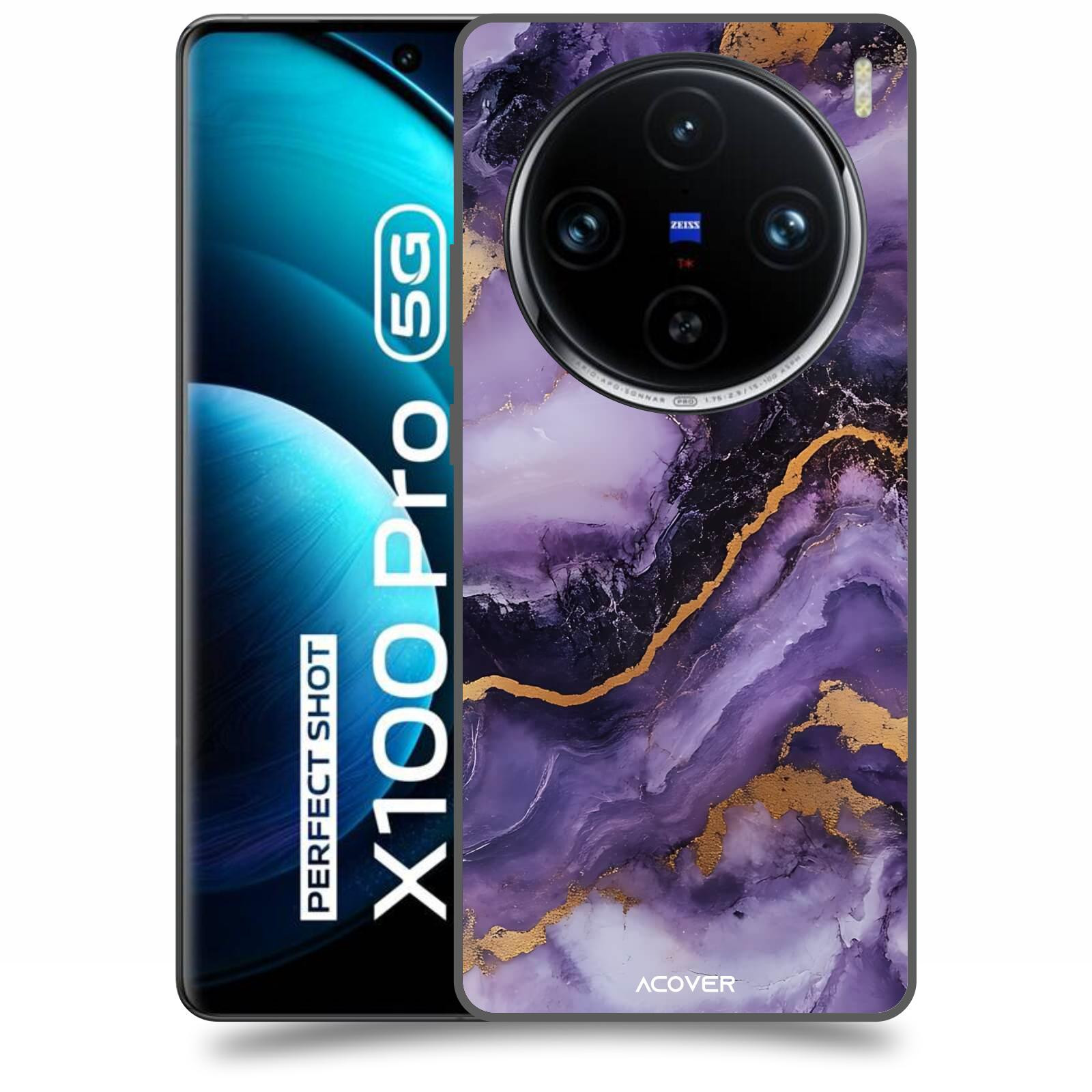 ACOVER Kryt na mobil Vivo X100 Pro - Violet II