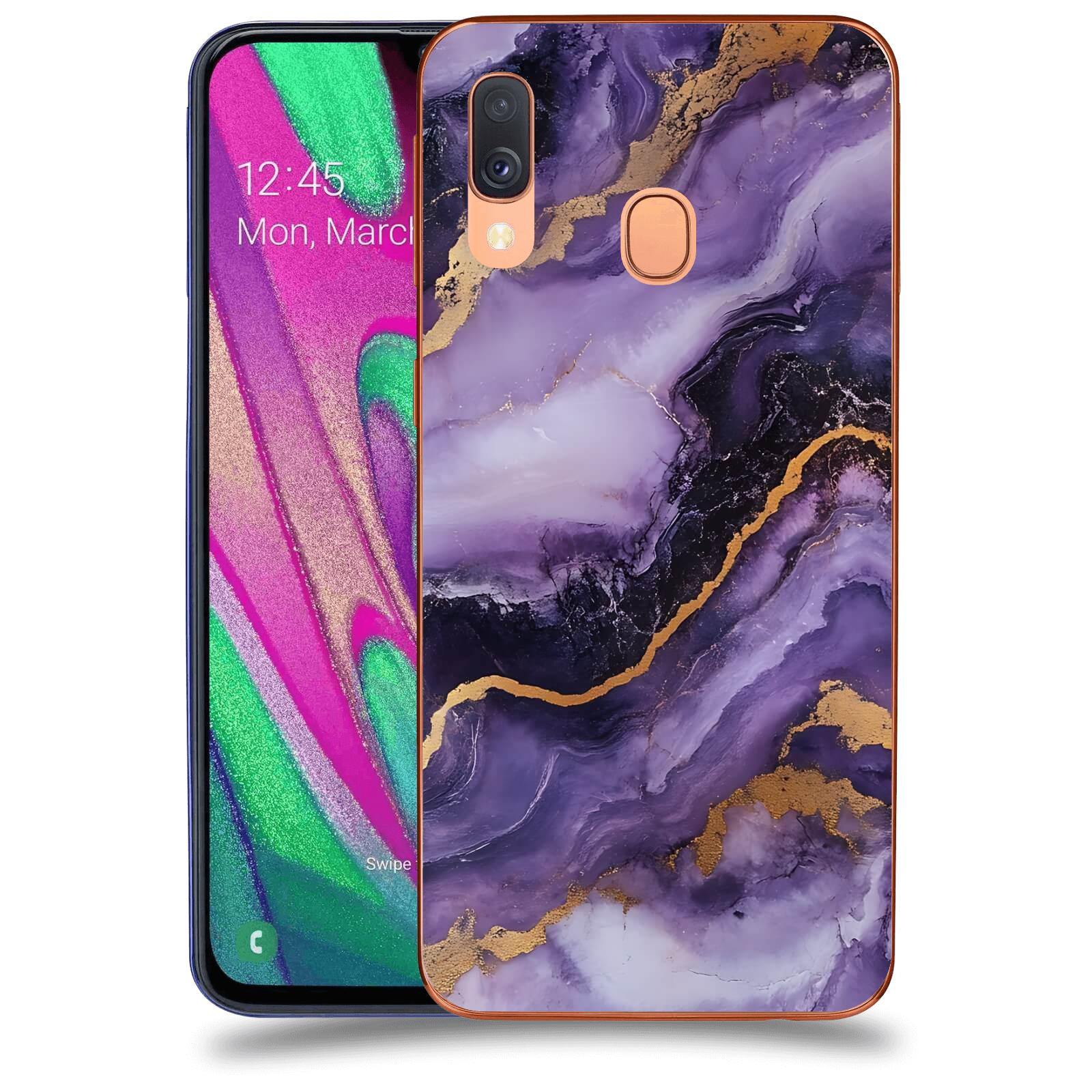 ACOVER Kryt na mobil Samsung Galaxy A40 A405F - Violet II
