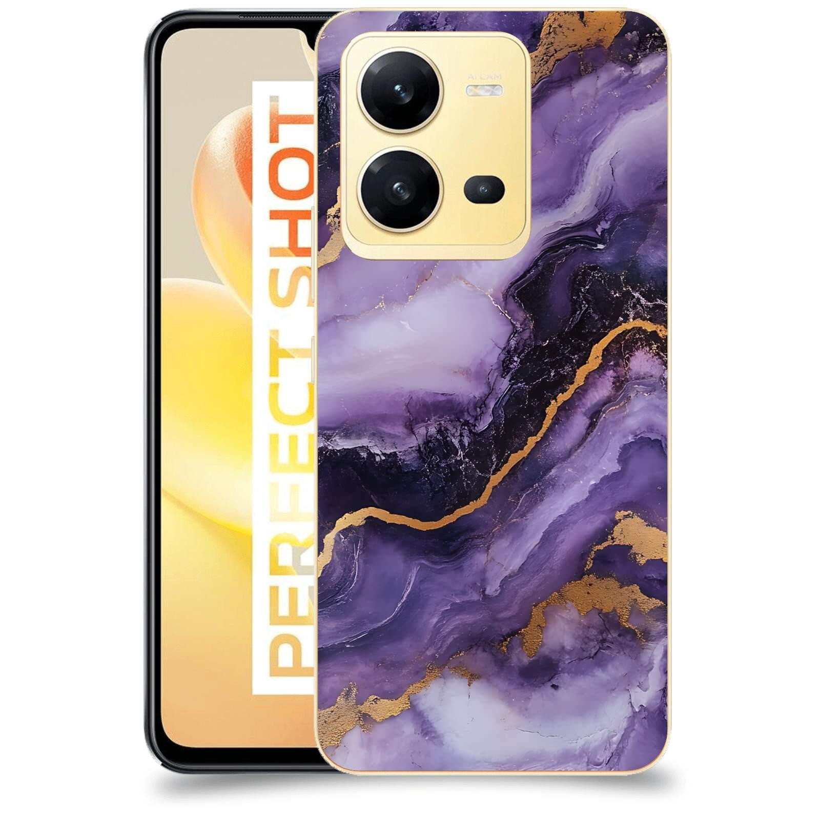 ACOVER Kryt na mobil Vivo X80 Lite - Violet II